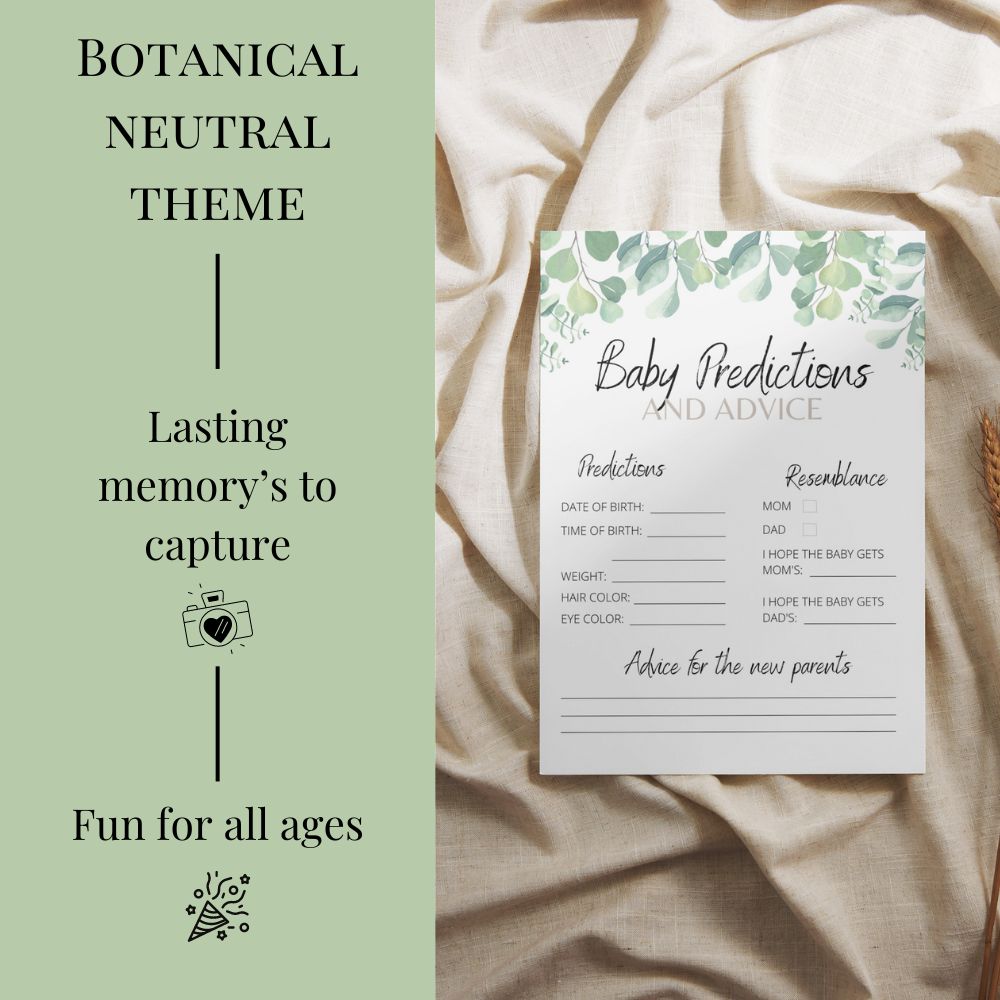 Baby Shower Games Bundle