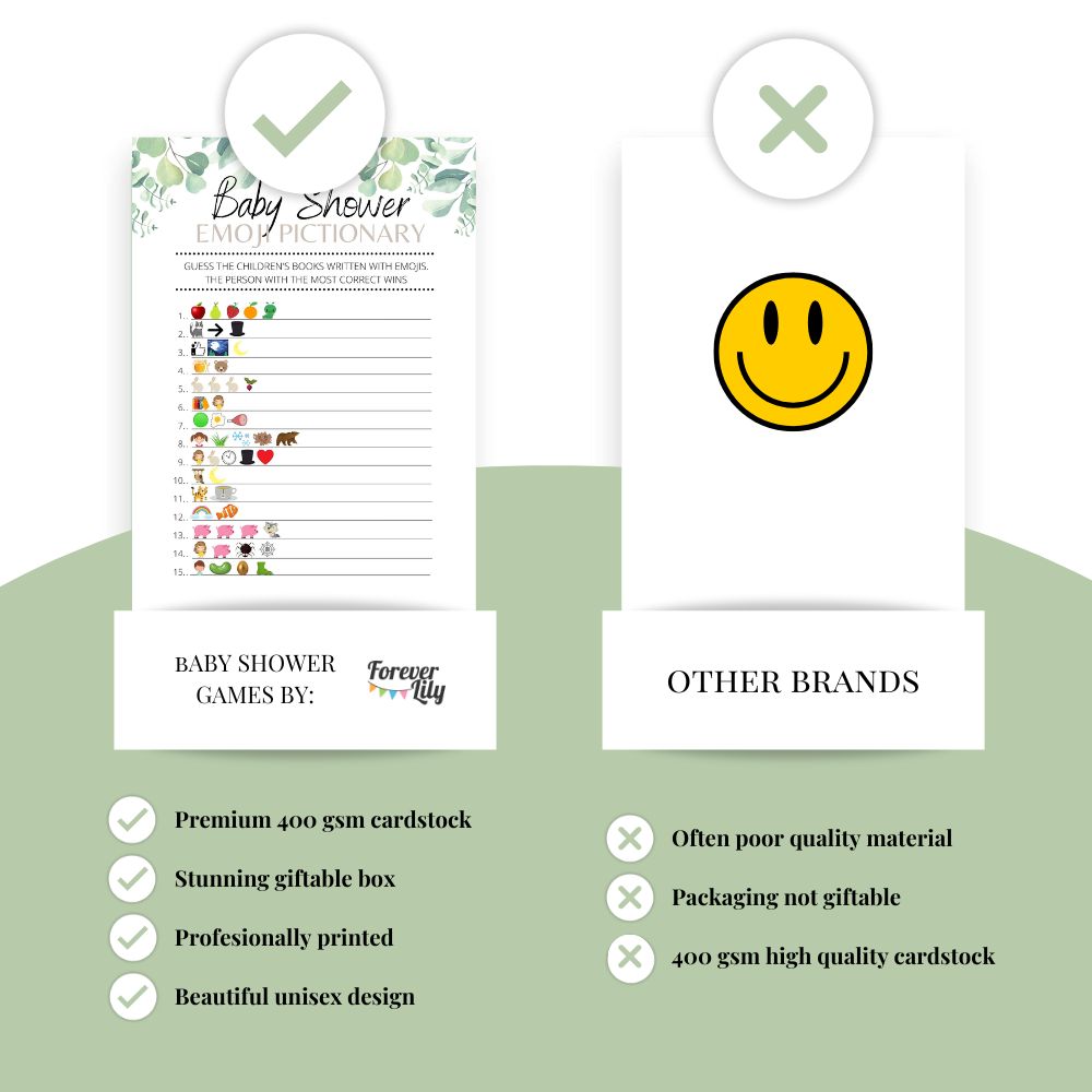 Baby Shower Games Bundle