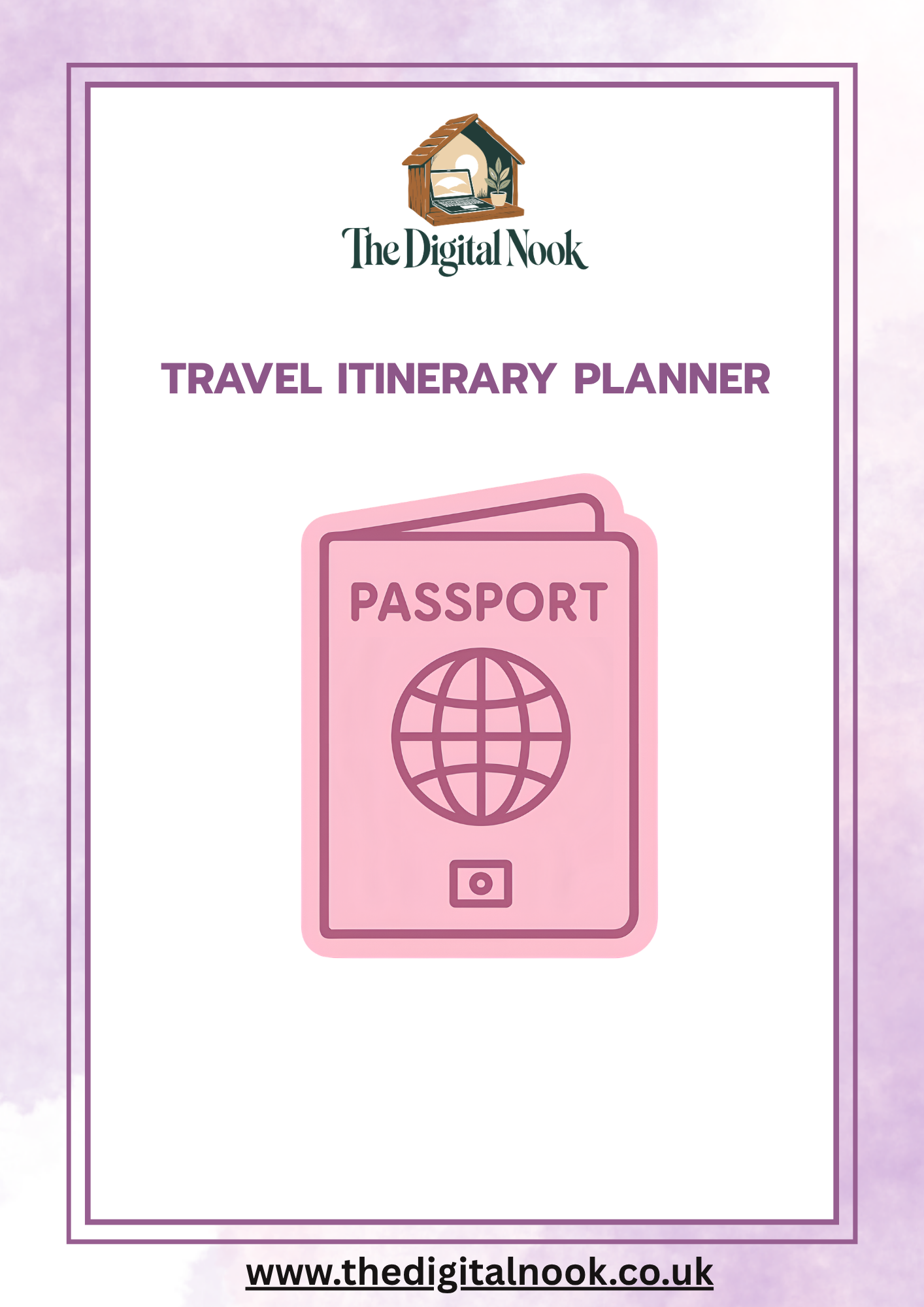 Ultimate Travel Planner | Printable Vacation Planner, Trip Itinerary & Holiday Organiser PDF