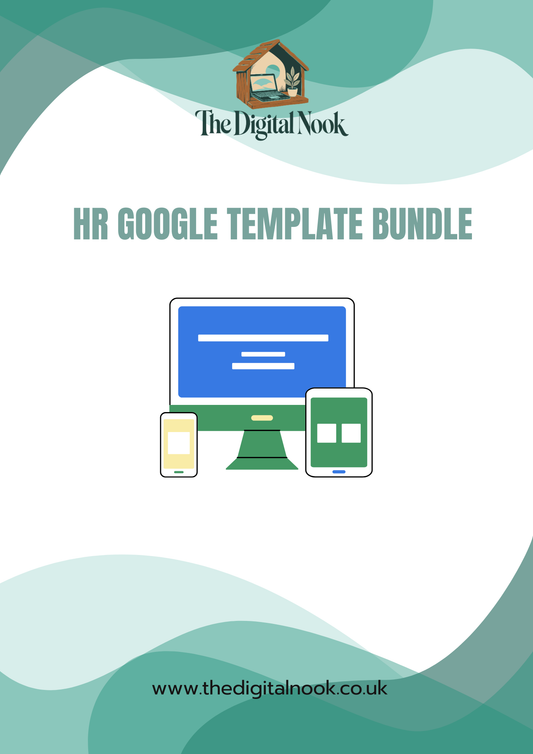 Ultimate HR & Business Spreadsheet Bundle | 15 Google Sheets Templates for Small Businesses & Managers