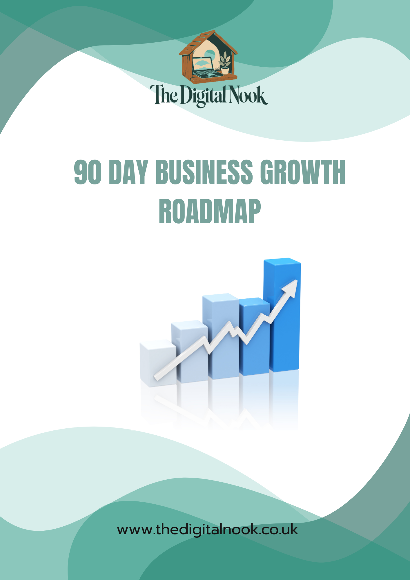 90-Day Business Growth Roadmap for Coaches | Business Planner & Growth Workbook | Printable PDF