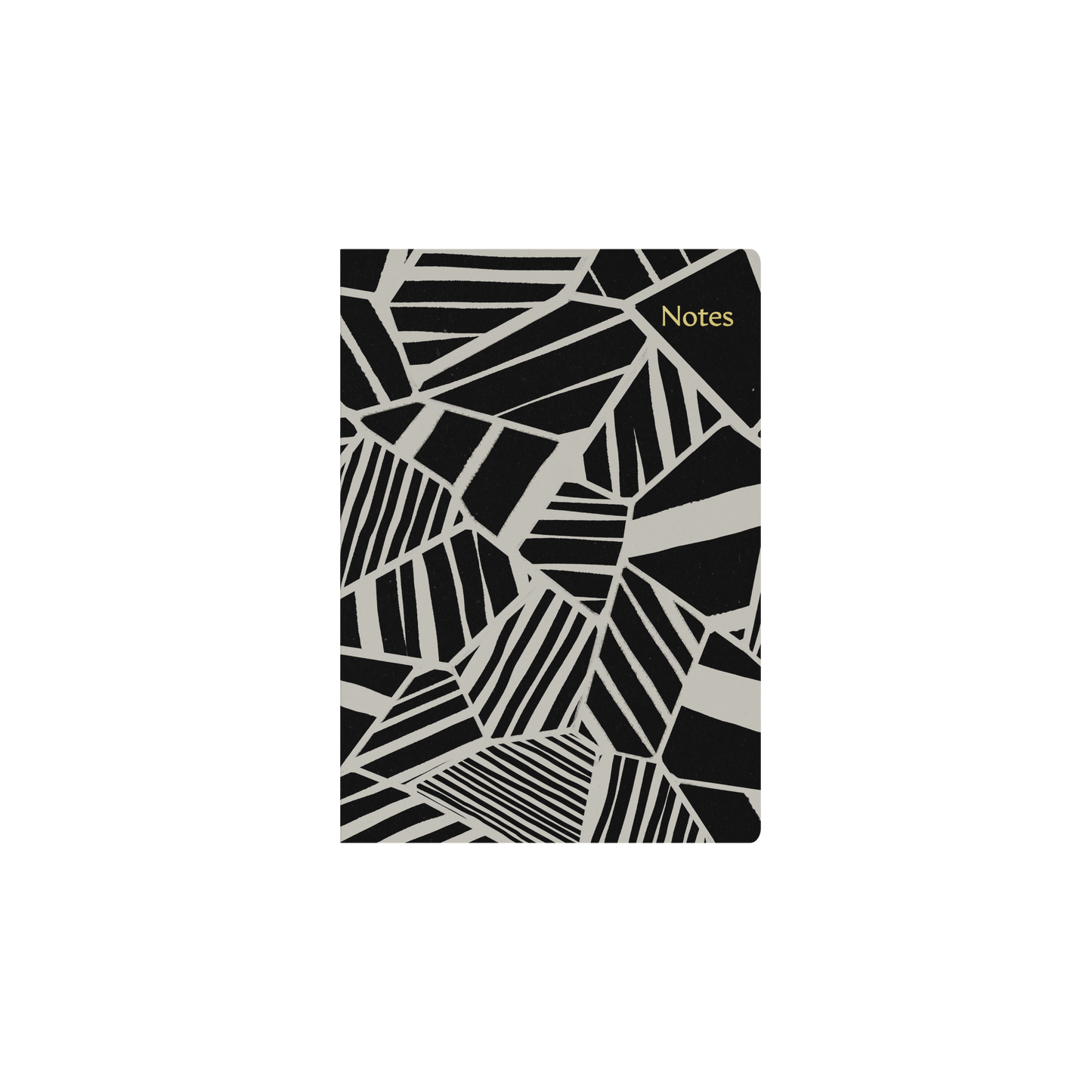 Bold Mono A5 Ruled Notebook