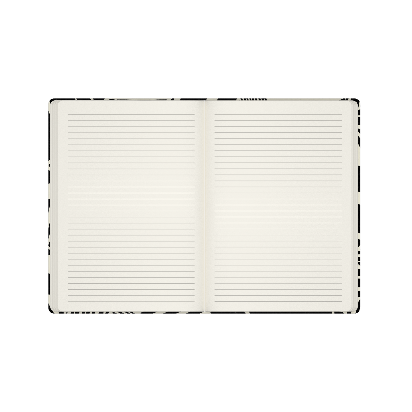 Bold Mono A5 Ruled Notebook