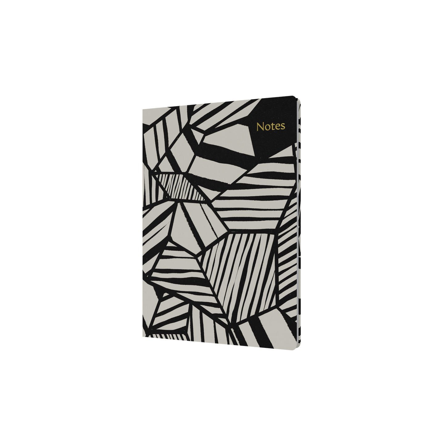 Bold Mono A5 Ruled Notebook