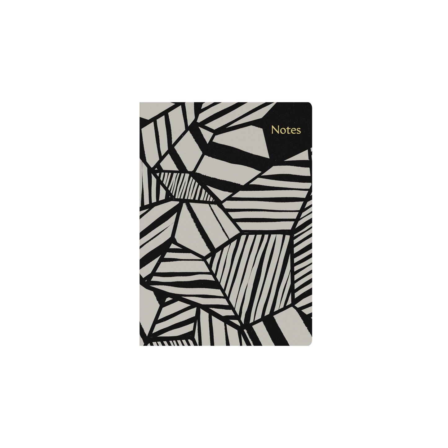 Bold Mono A5 Ruled Notebook