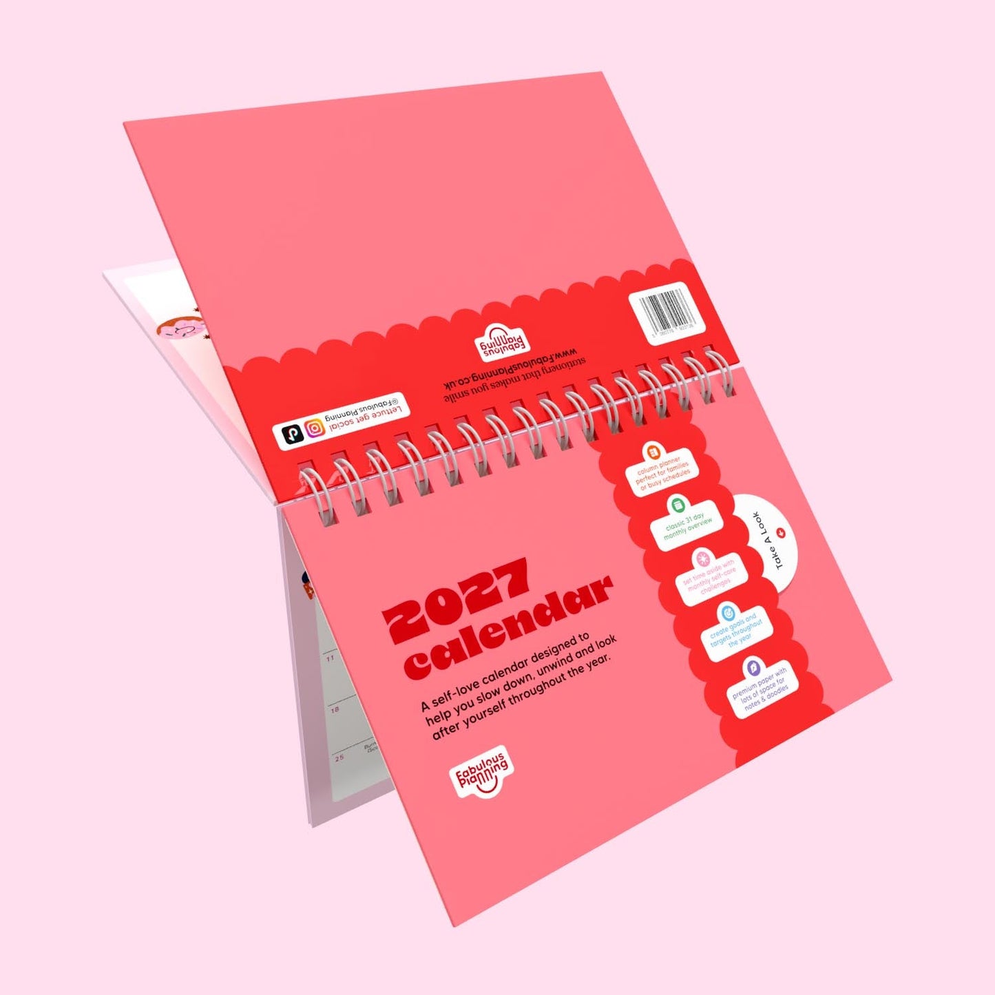 2027 Calendar: A Self-Love Journey