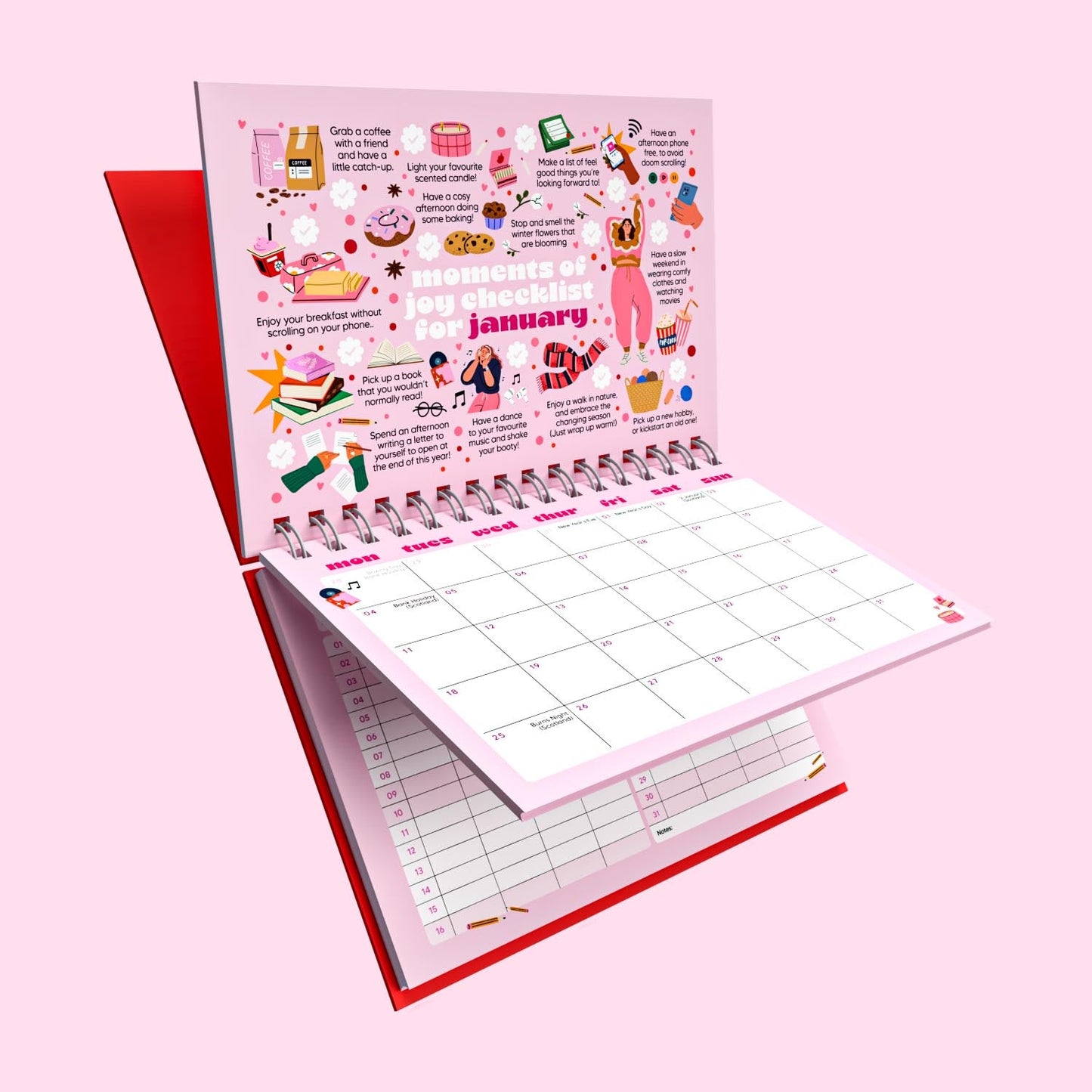 2027 Calendar: A Self-Love Journey