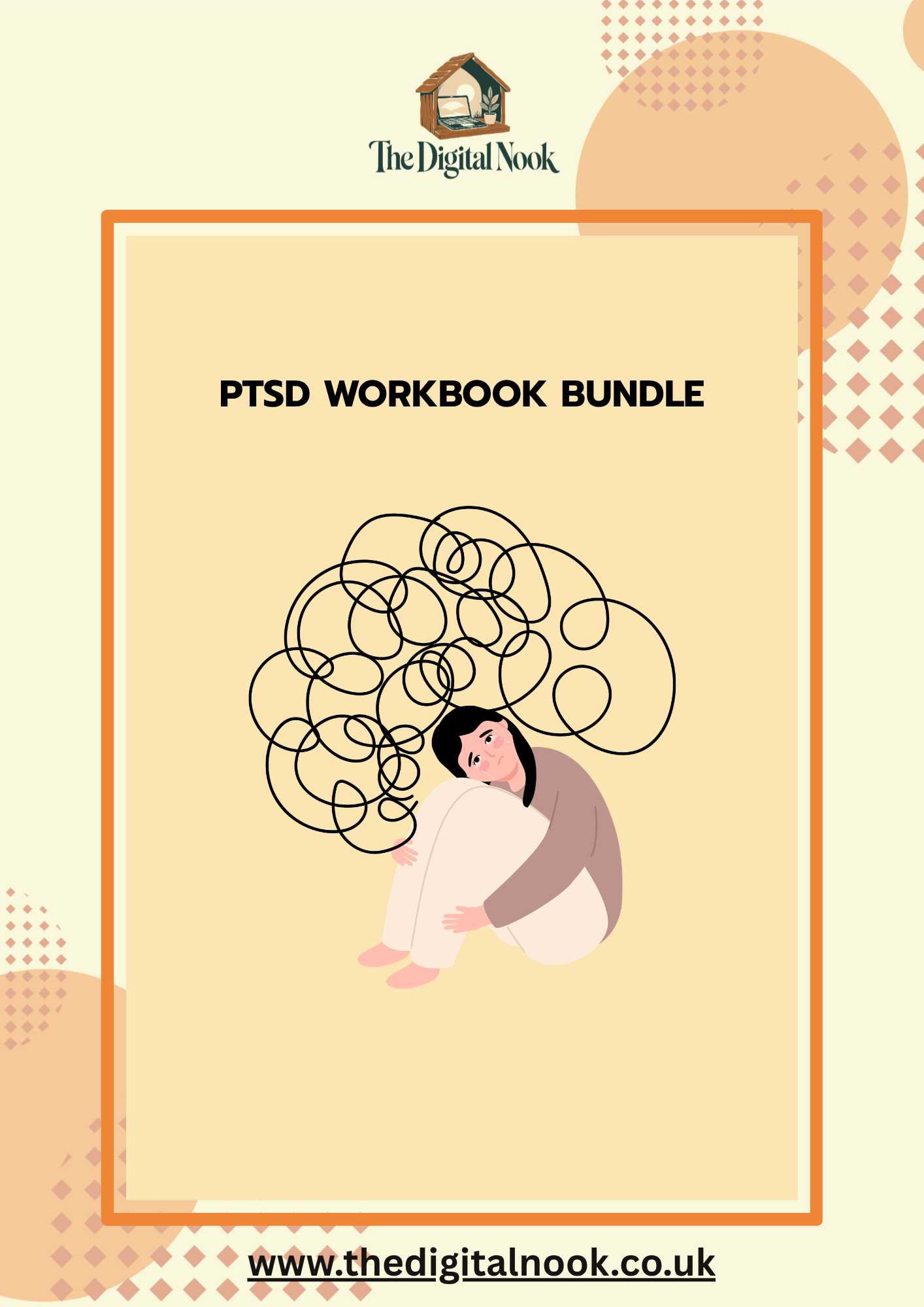 PTSD Workbook | Printable Trauma Recovery Journal & Mental Wellbeing PDF