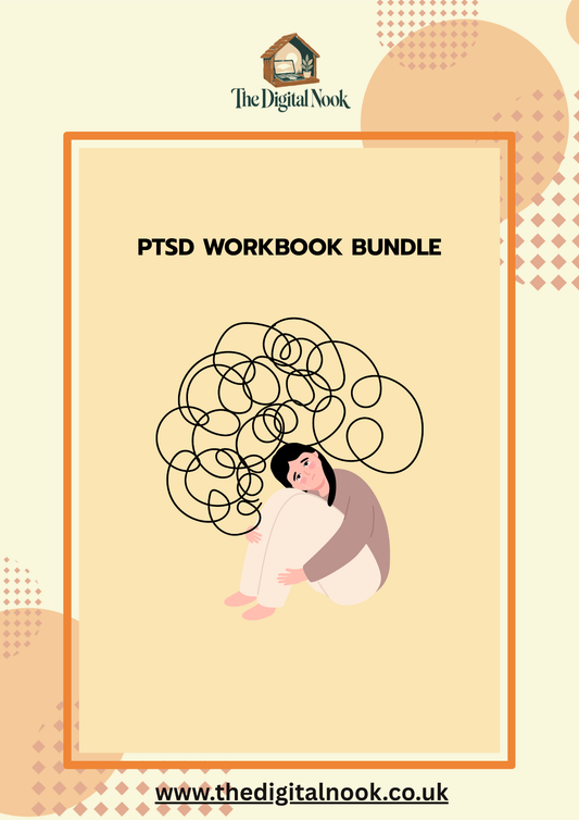 PTSD Workbook | Printable Trauma Recovery Journal & Mental Wellbeing PDF