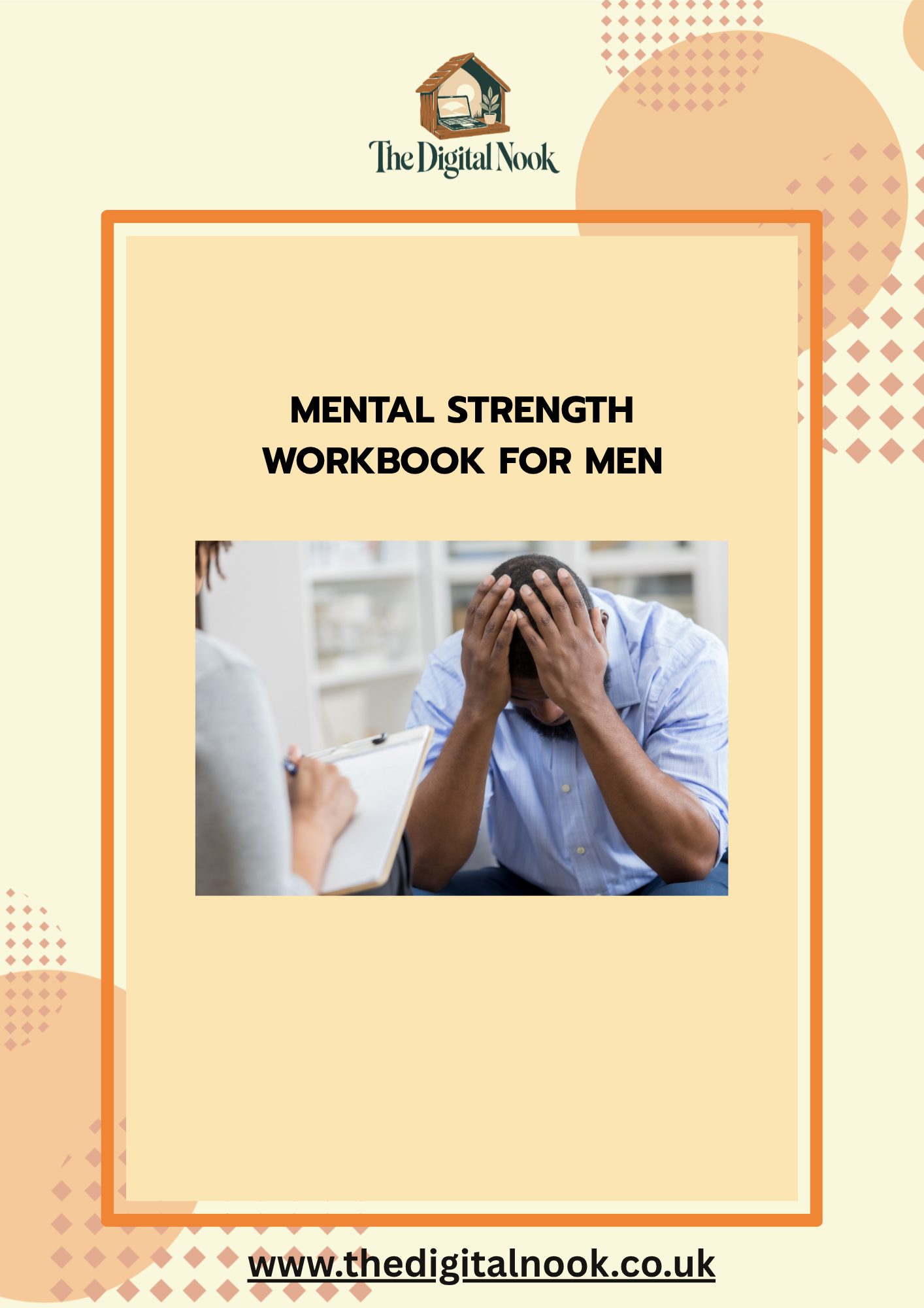 Mental Strength Workbook for Men | Printable Mental Health & Emotional Resilience Journal | Self-Reflection PDF | 17 Pages