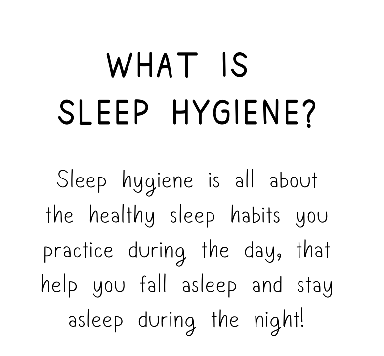 5-Page Sleep Hygiene Printable Bundle