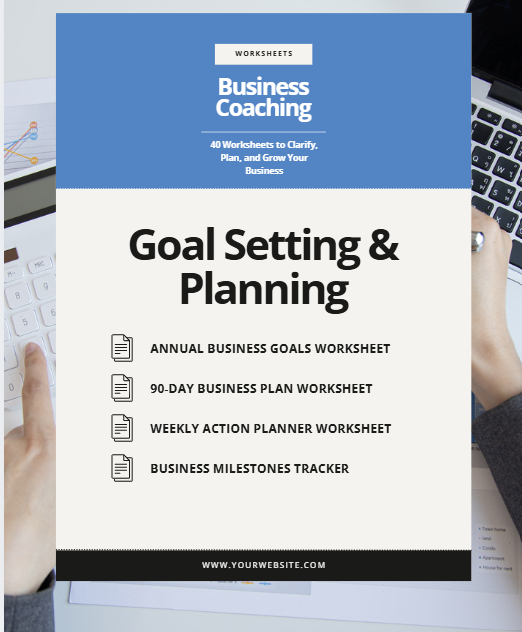 Business Coaching Toolkit | 40 Printable Worksheets for Business Planning, Strategy & Growth