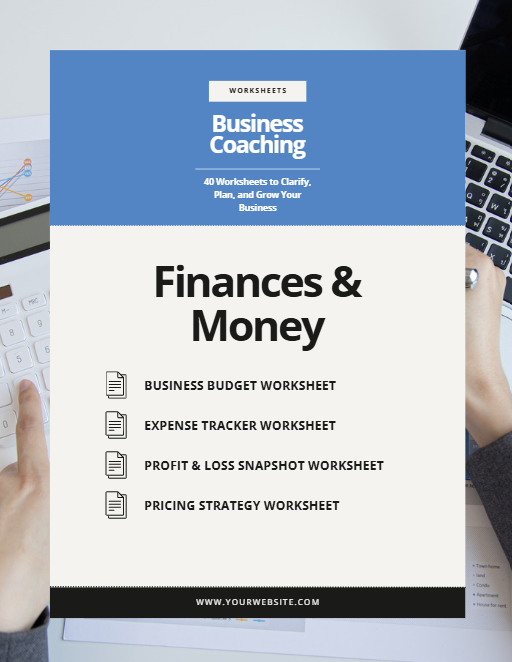 Business Coaching Toolkit | 40 Printable Worksheets for Business Planning, Strategy & Growth