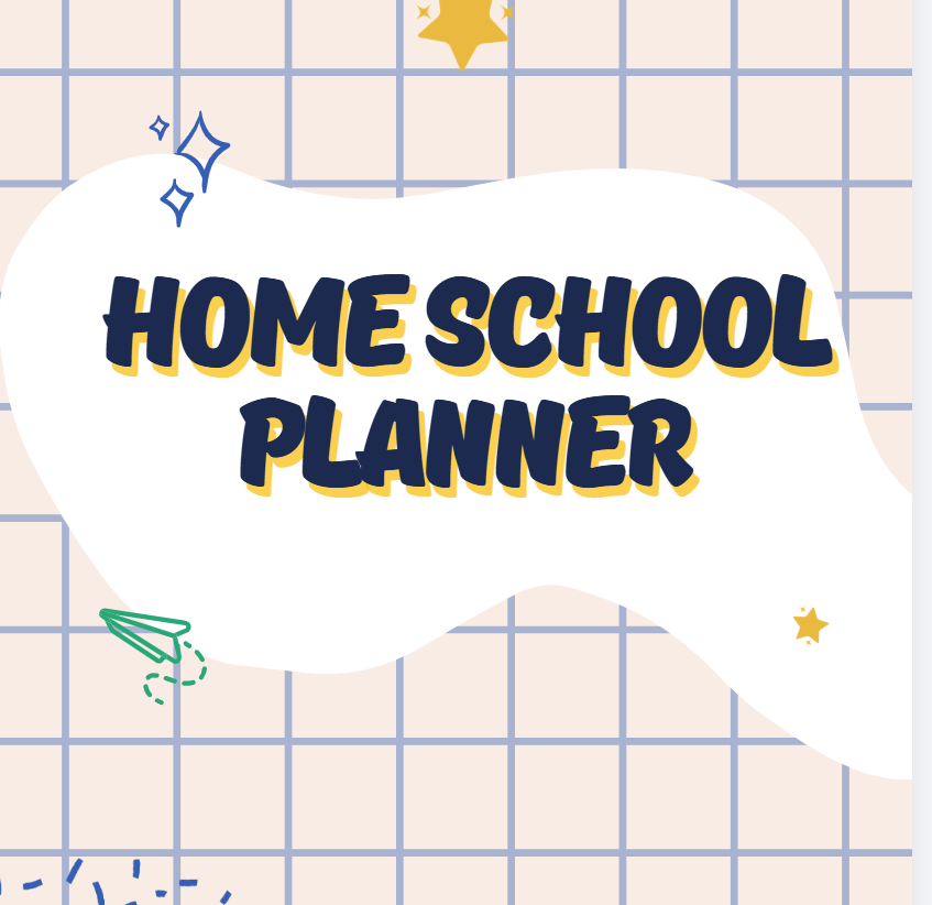 Home School Planner | 86-Page Printable PDF | Instant Digital Download