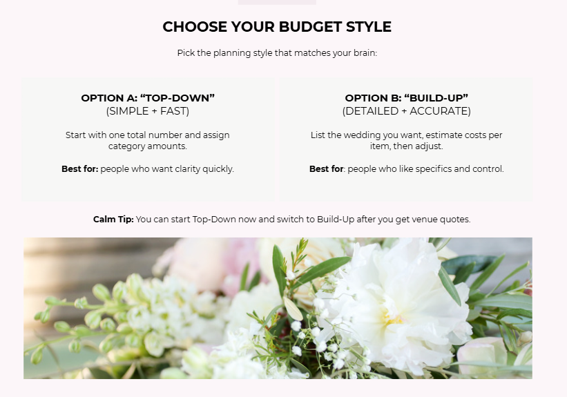 The Calm Wedding Blueprint | A Step-by-Step Guide to Planning a Joyful Wedding | Digital eBook