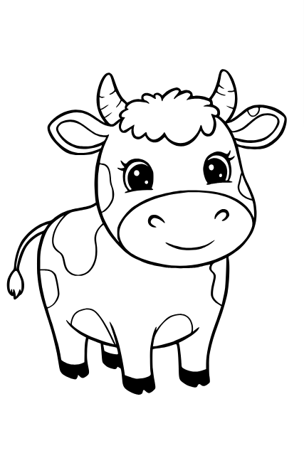 Farm Animals Colouring Book | Colouring Pages for Preschool & Early Years