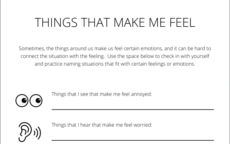Feelings Check-In Worksheets for Kids | Printable Emotions & Social Emotional Learning (SEL) Activities PDF