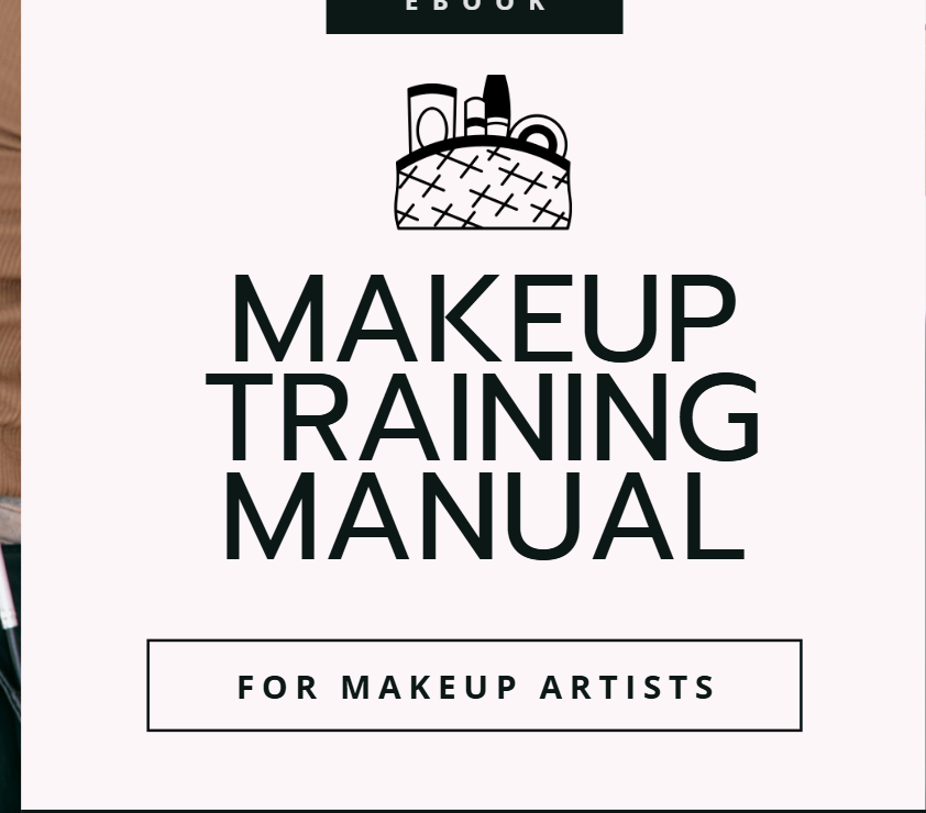 Professional Makeup Training Manual | Printable Makeup Artist Guide & Beauty Business eBook