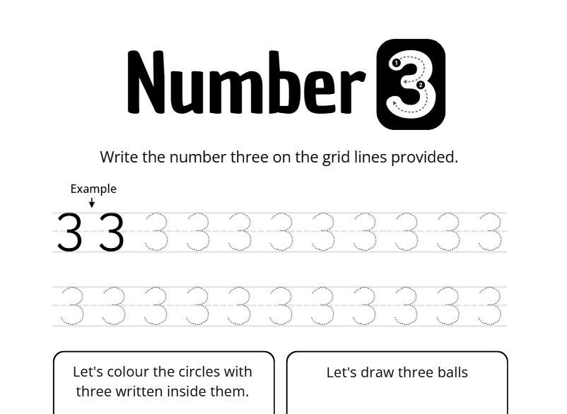 Early Numbers Activity Book | Printable Maths Workbook for Preschool & Reception | Counting, Number Recognition & Number Tracing PDF