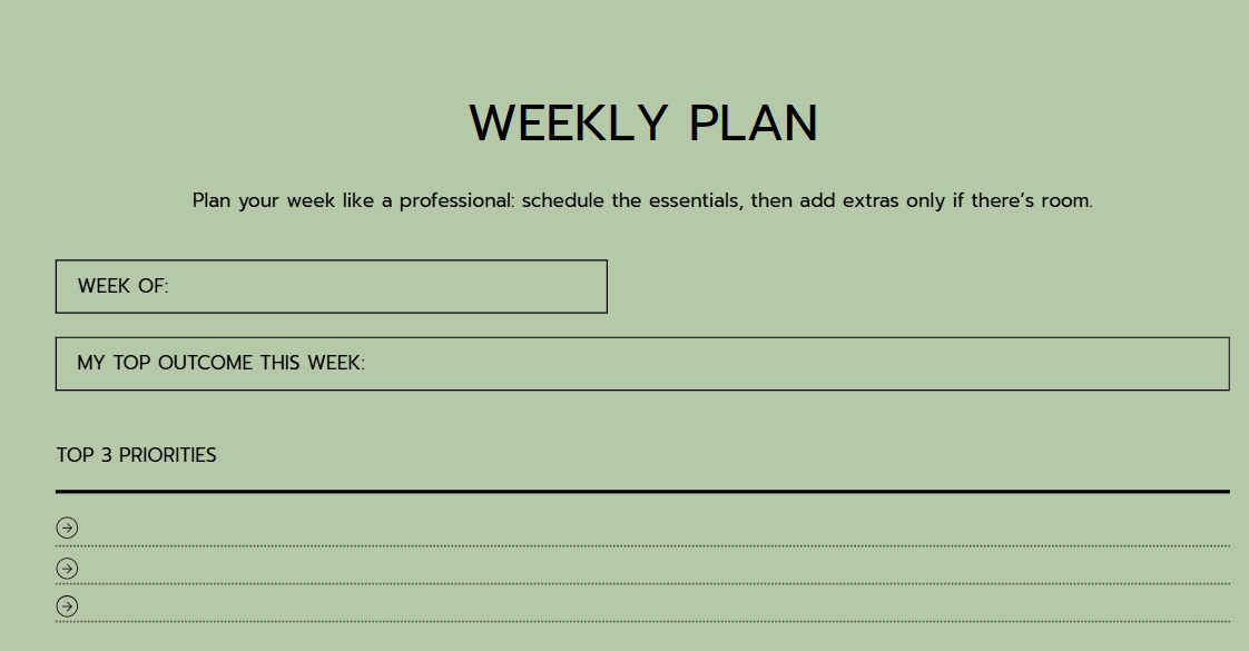 Pilates Instructor Planner | 81-Page Studio Business & Client Management Planner | Printable PDF