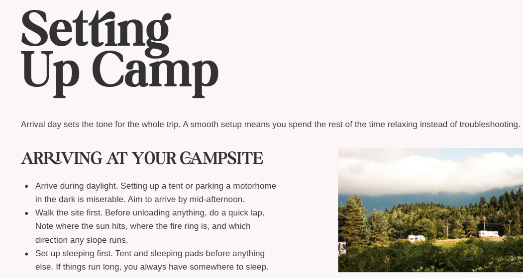 Family Camping Guide | Complete Beginner's Camping Planner & Checklist | Printable PDF