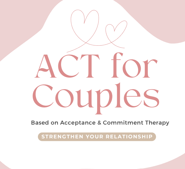 ACT for Couples Worksheet Bundle | Acceptance & Commitment Therapy Relationship Workbook | Printable PDF | 23 Pages