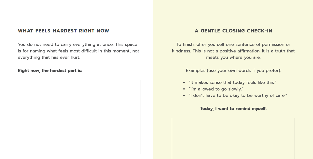 Grief & Loss Workbook for Adults