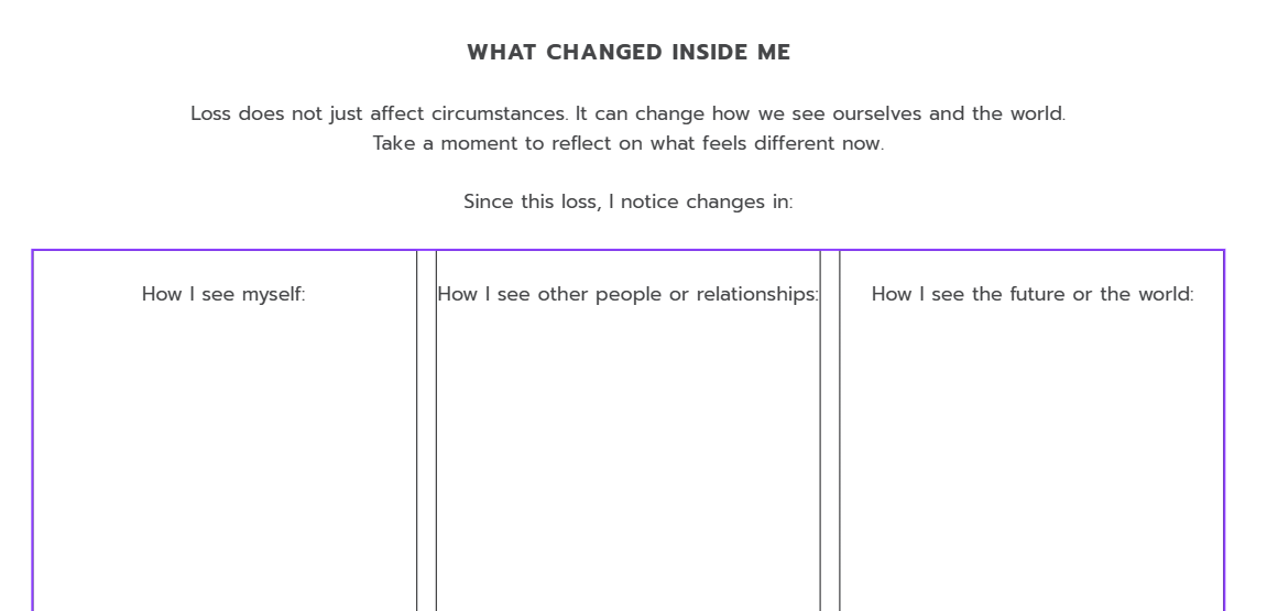 Grief & Loss Workbook for Adults