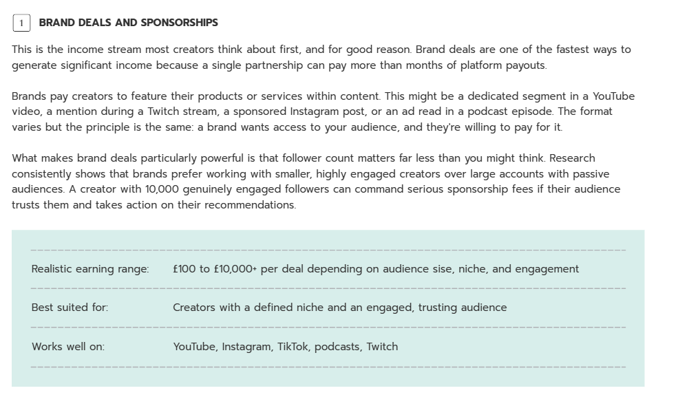 Turn Your Content Into Cash