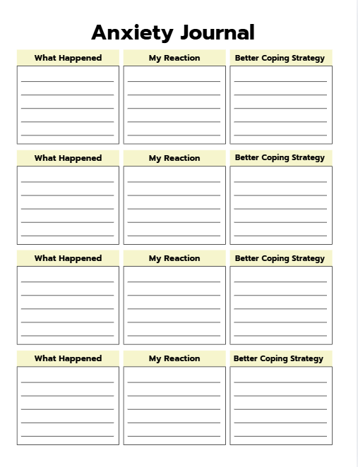 Mental Health & Self-Care Planner
