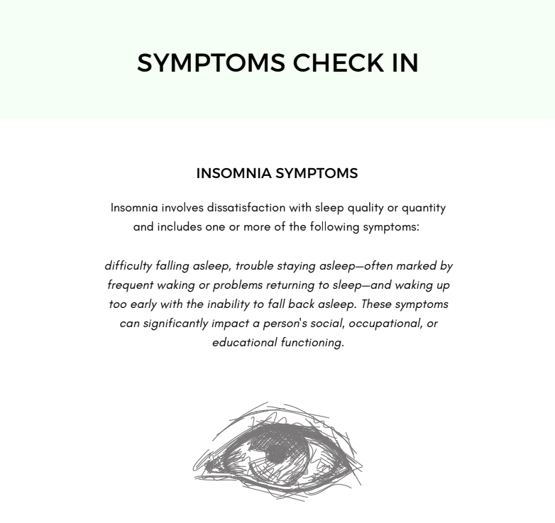 CBT for Insomnia