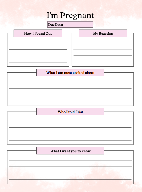 My Pregnancy Journal
