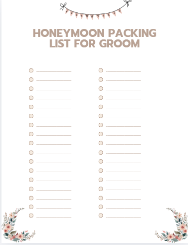Wedding Planning Templates