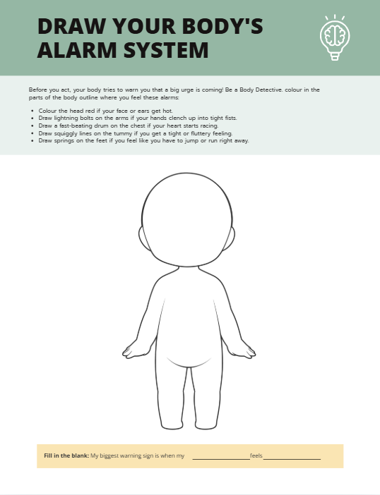 Impulse Control Worksheets