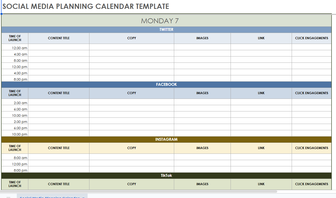 Social Media Marketing trackers