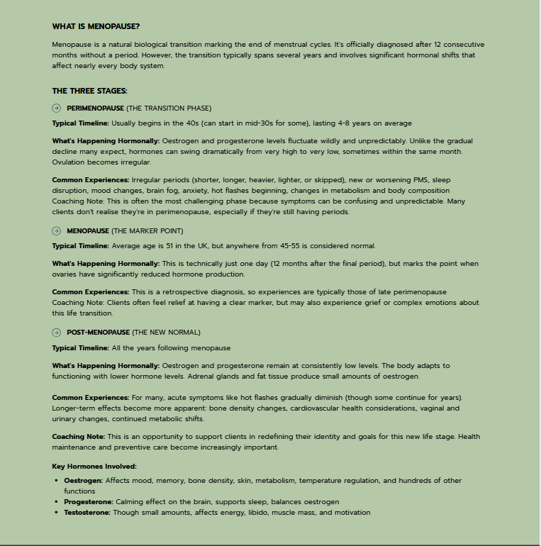 The Complete Menopause Toolkit