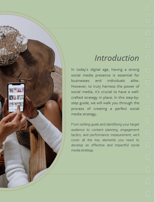 Perfect Social Media Strategy