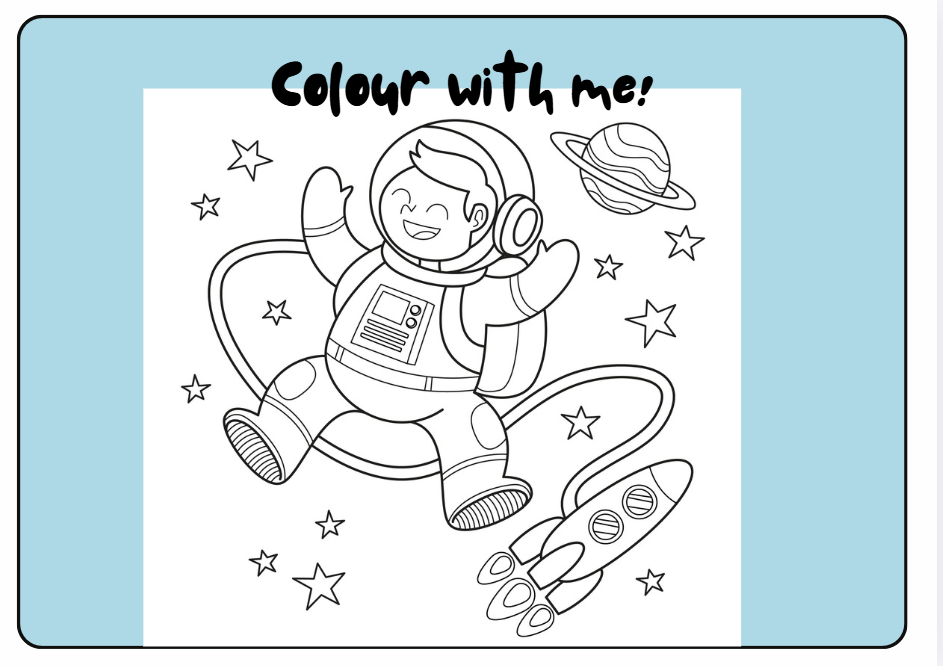 Space Activity Book