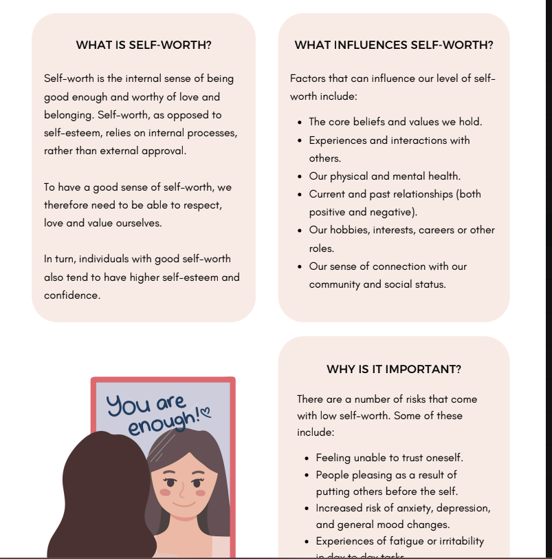 Self-Worth Journal