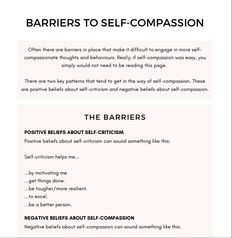 Self-Worth Journal