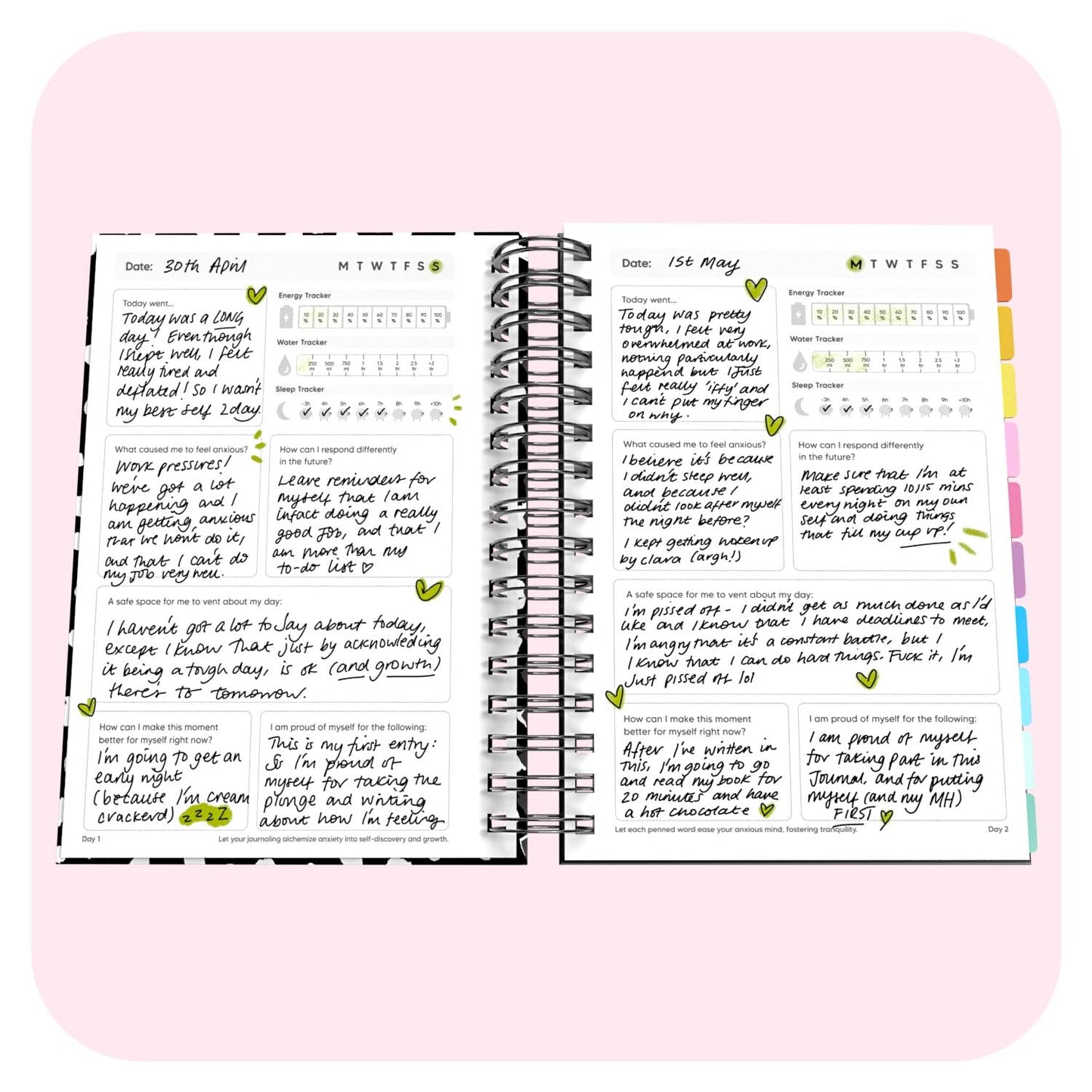 Anxiety Spiral Journal
