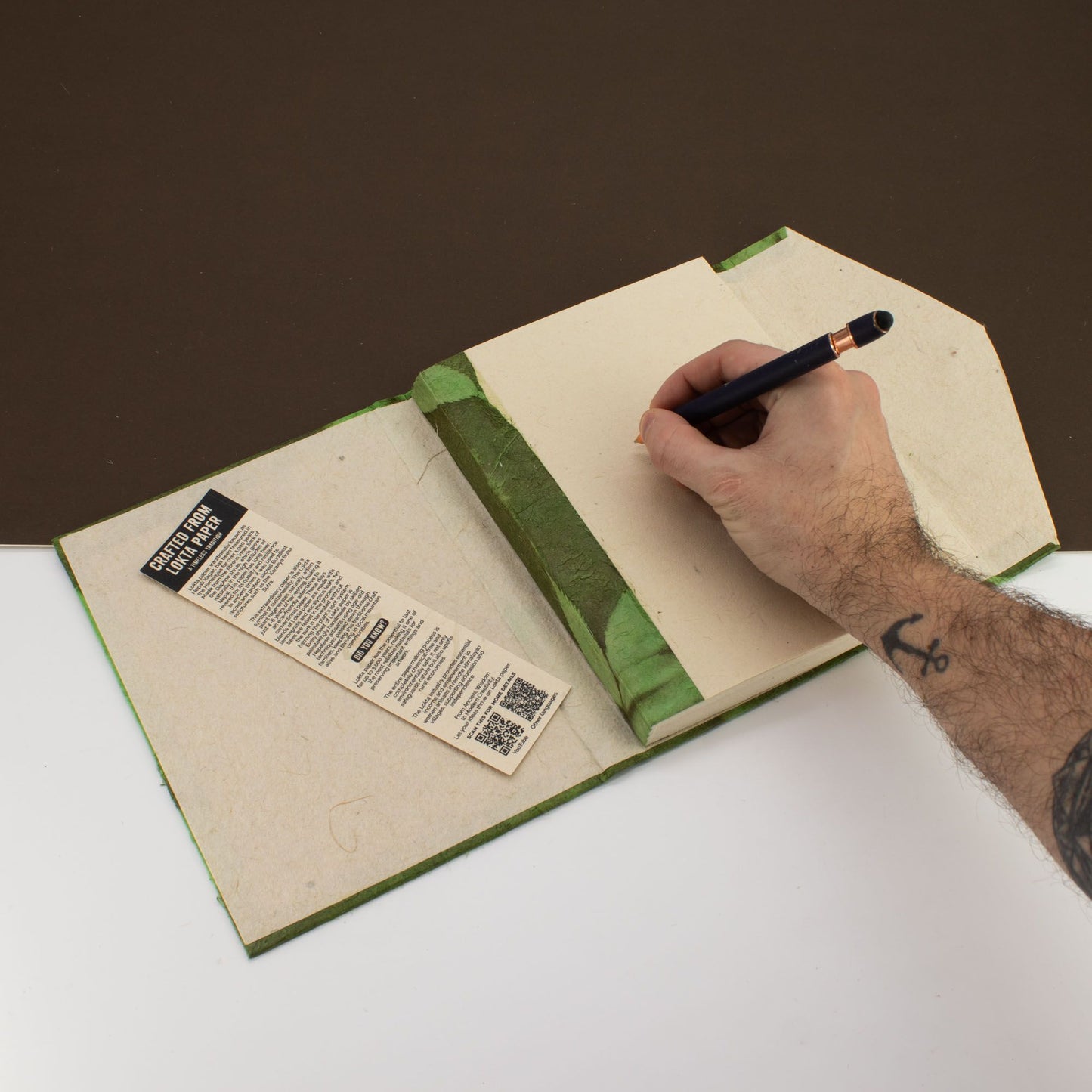 Lokta Moss Green Notebook