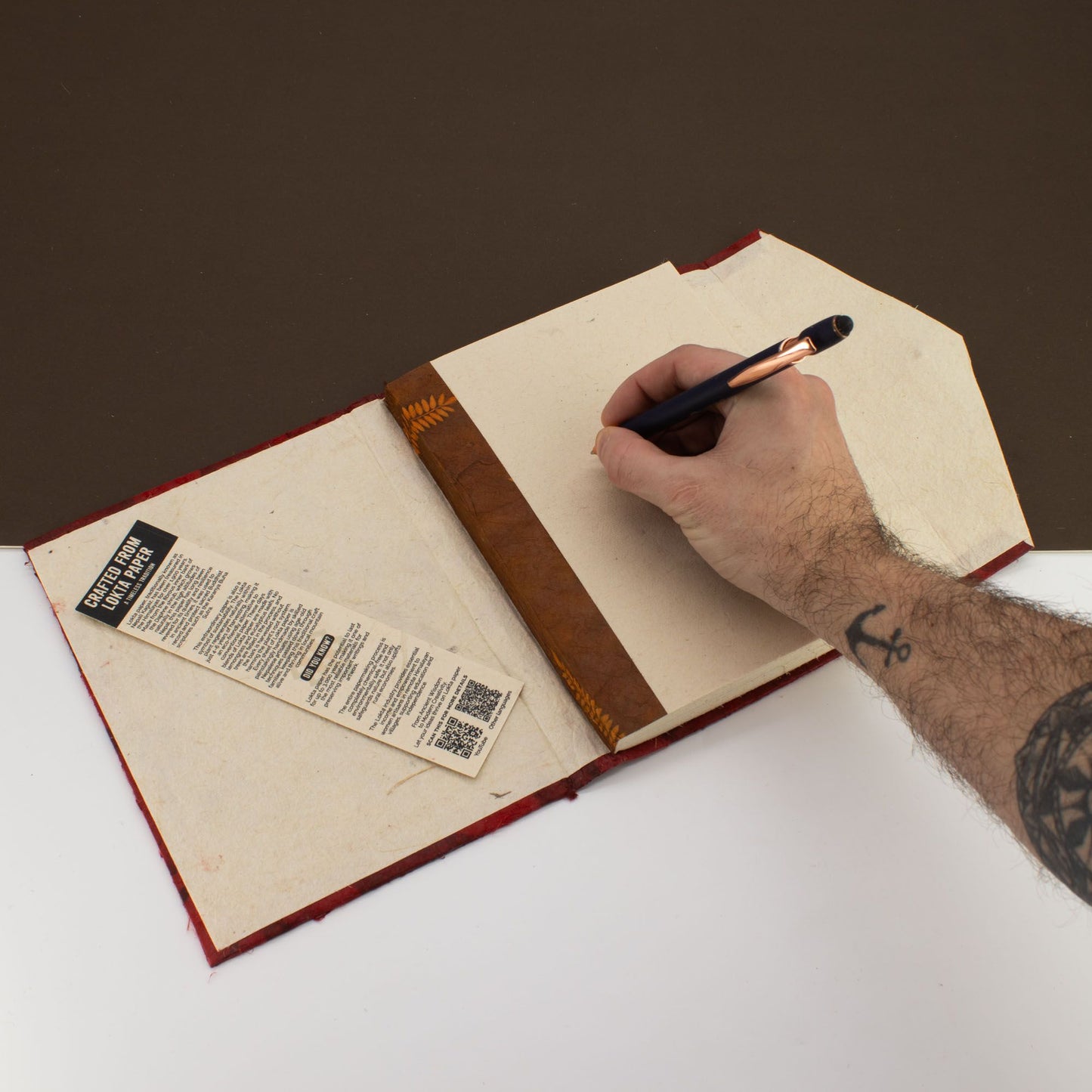 Lokta Bold Floral Notebook