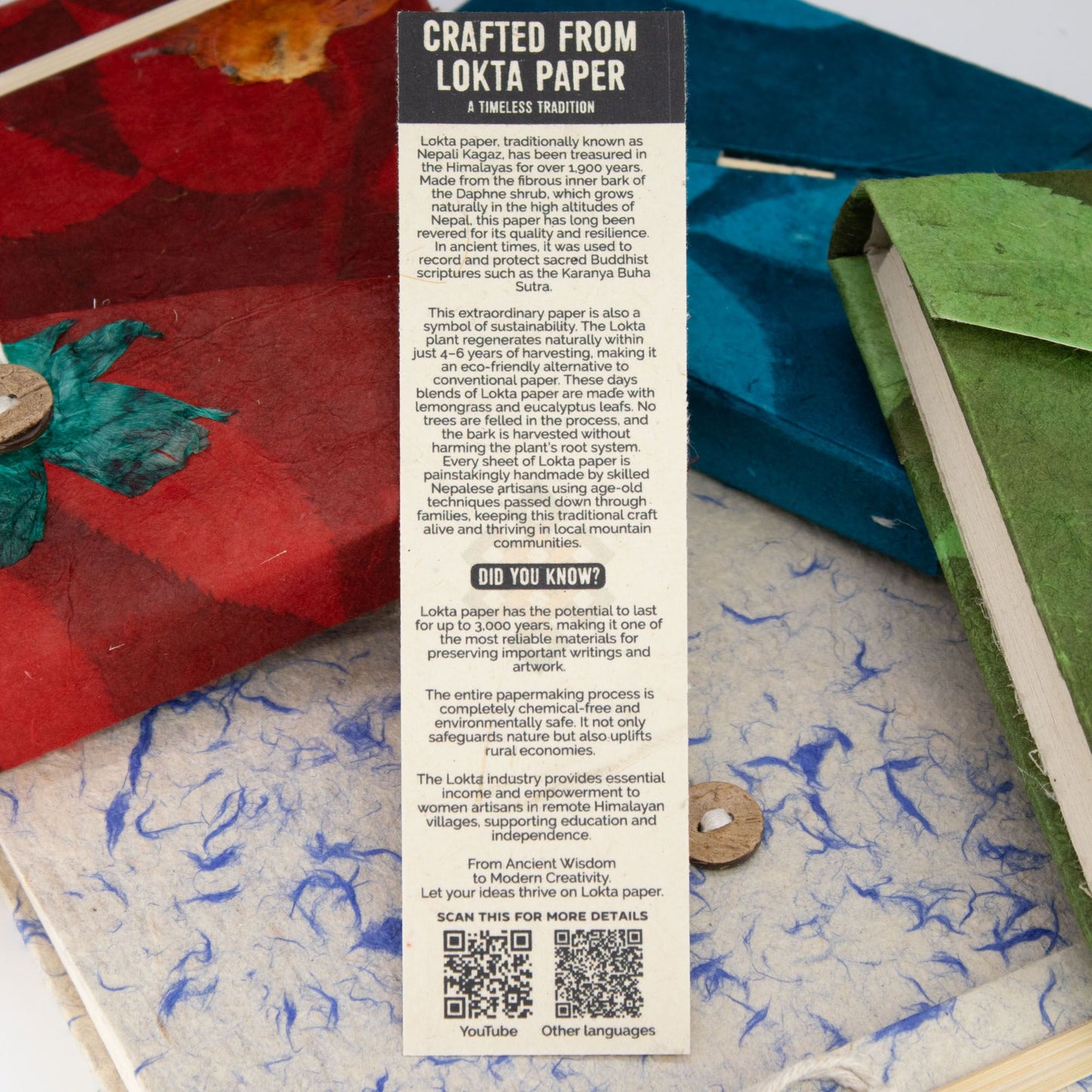 Lokta Bold Floral Notebook