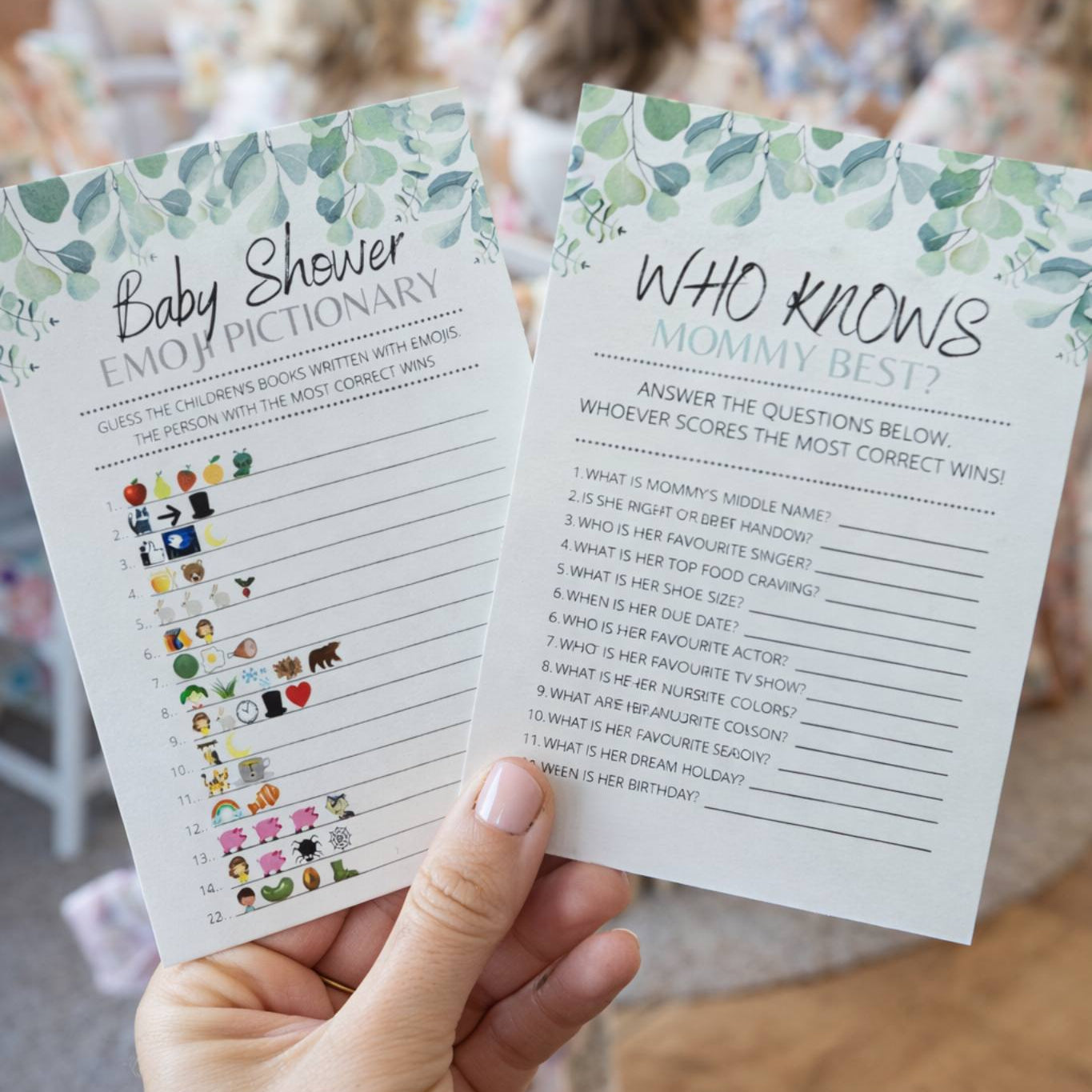 Baby Shower Games Bundle