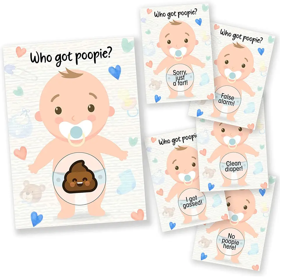 Baby Shower Game Cards