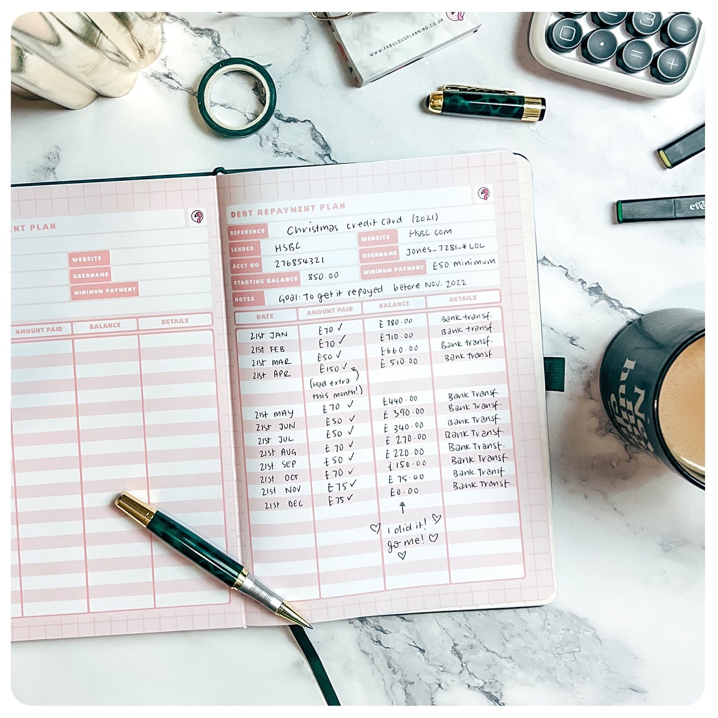 Deluxe Budget Journal