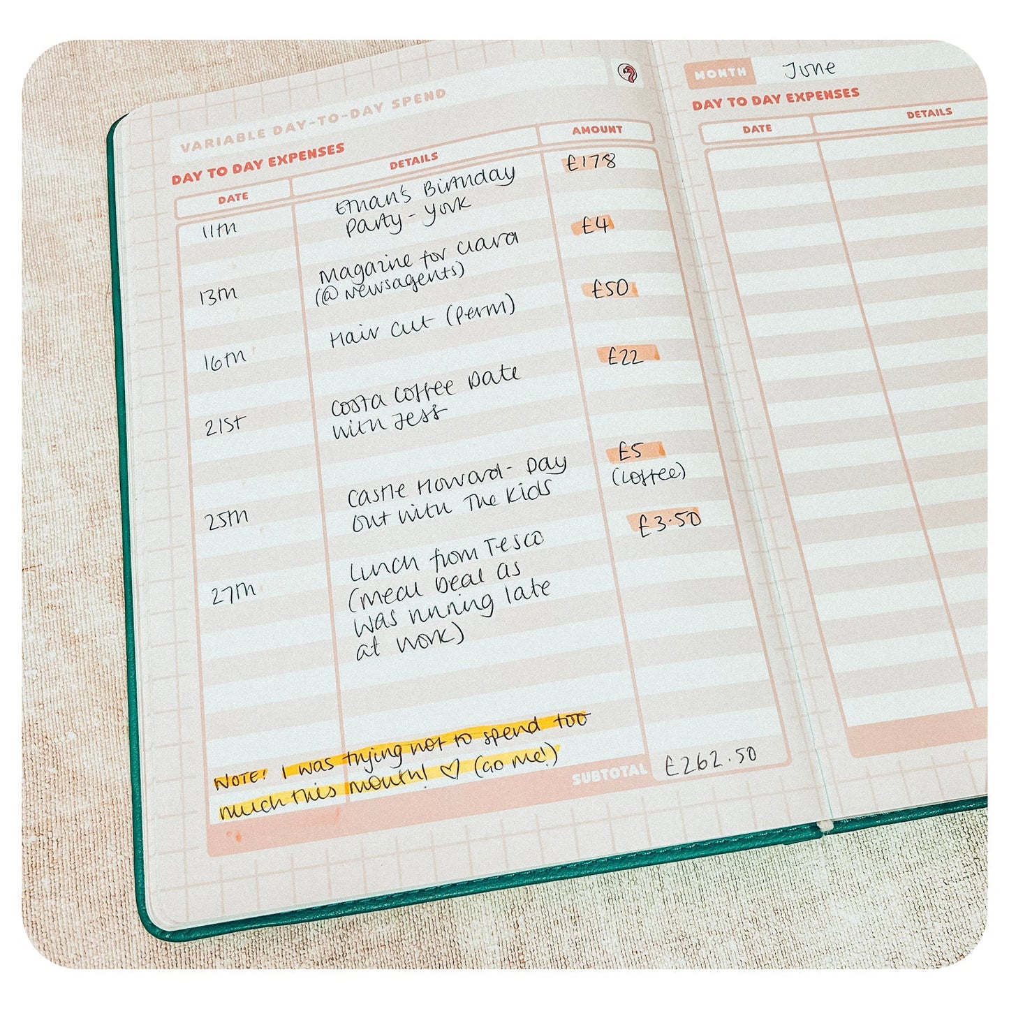 Deluxe Budget Journal