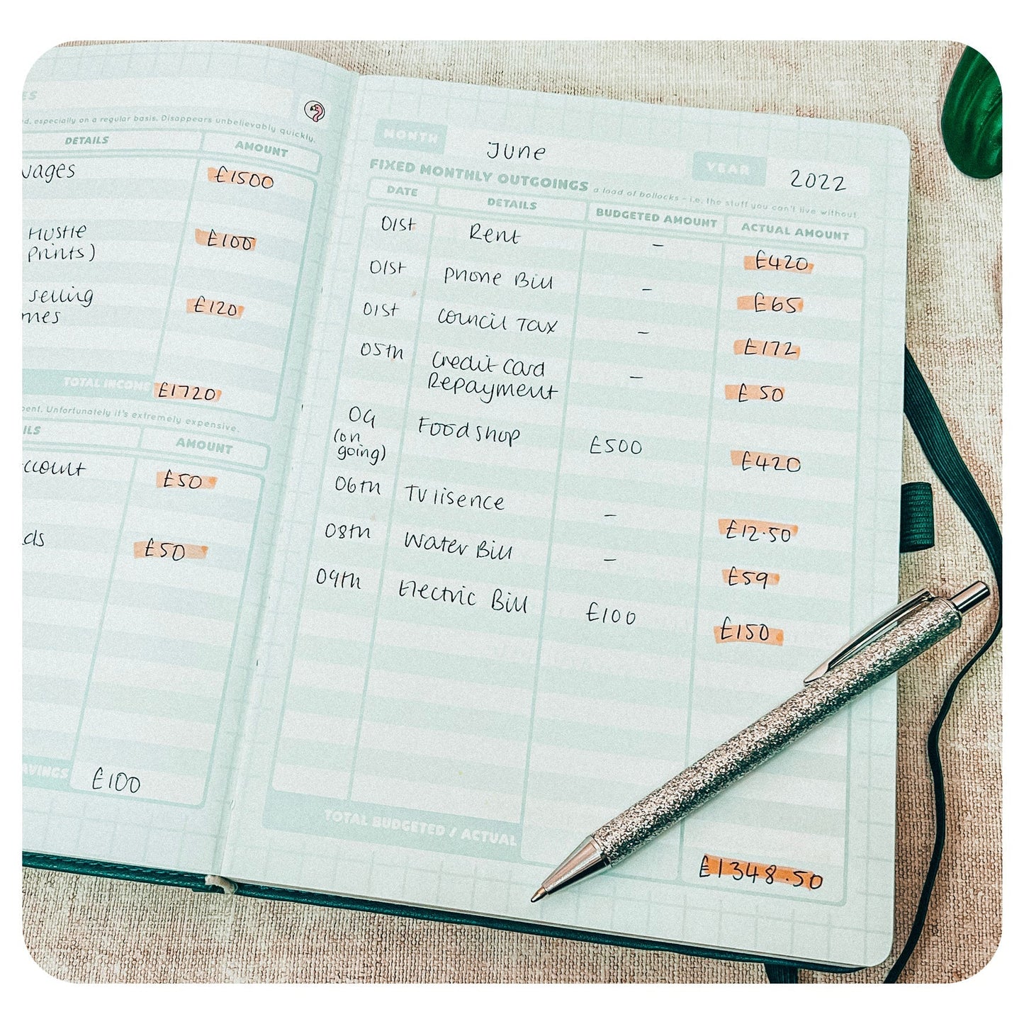 Deluxe Budget Journal
