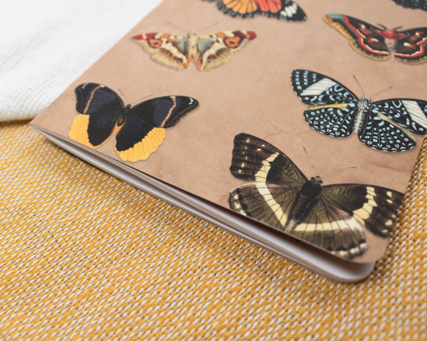 A5 Notebook with Butterfly Design